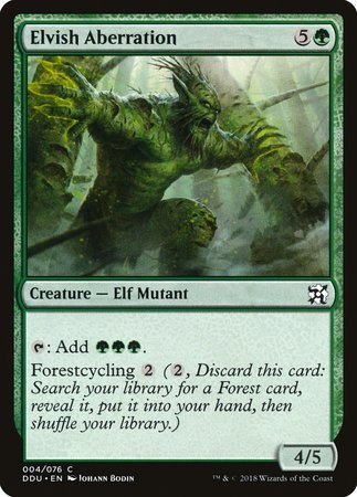 Elvish Aberration [Duel Decks: Elves vs. Inventors] | Fandemonia Ltd