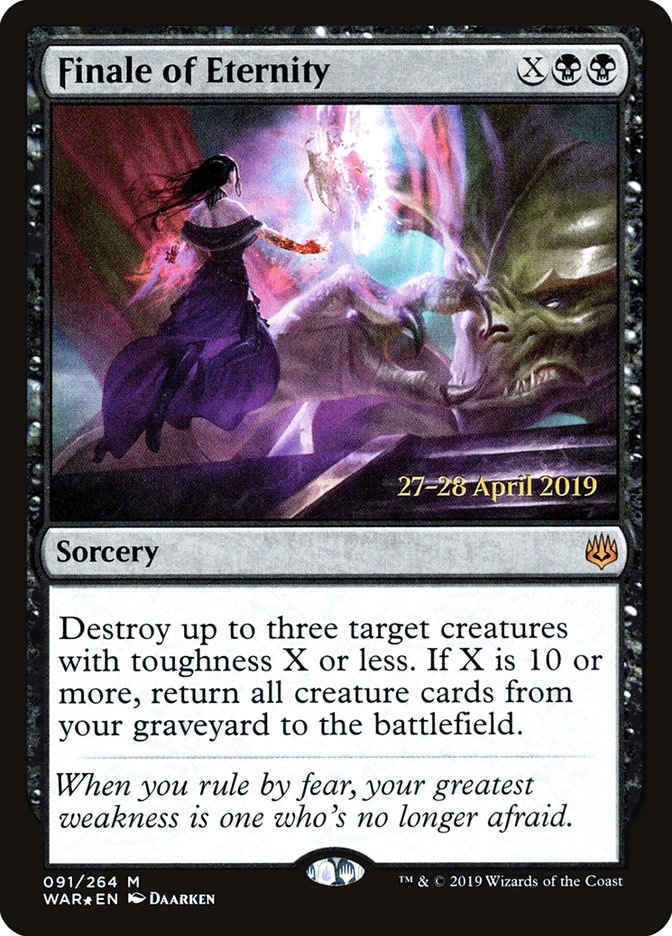Finale of Eternity  [War of the Spark Prerelease Promos] | Fandemonia Ltd