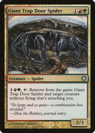 Giant Trap Door Spider [Coldsnap Theme Decks] | Fandemonia Ltd