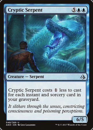 Cryptic Serpent [Amonkhet] | Fandemonia Ltd
