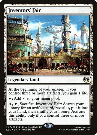Inventors' Fair [Kaladesh Promos] | Fandemonia Ltd