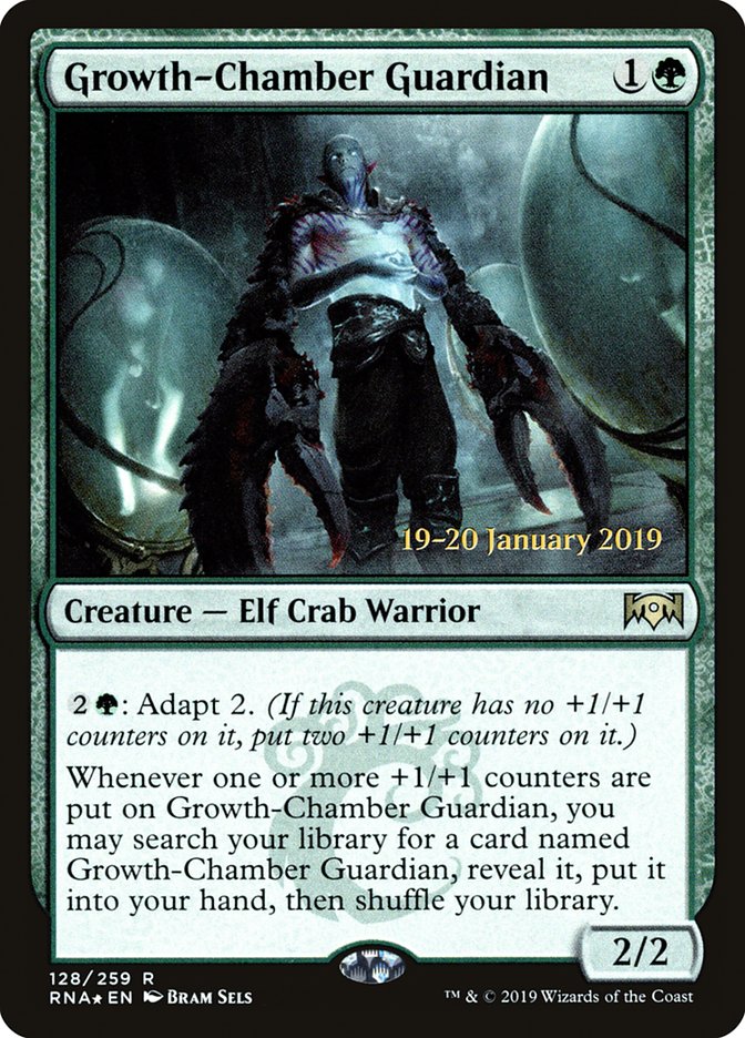 Growth-Chamber Guardian [Ravnica Allegiance Prerelease Promos] | Fandemonia Ltd