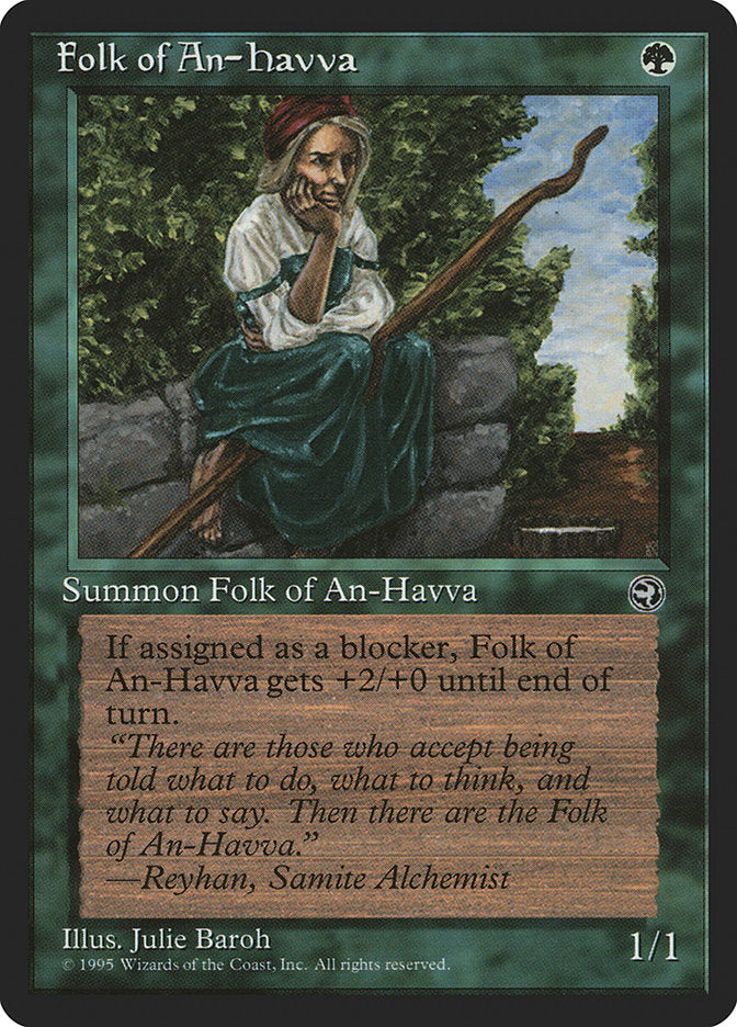 Folk of An-Havva (Reyhan Flavor Text) [Homelands] | Fandemonia Ltd