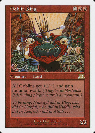 Goblin King [Classic Sixth Edition] | Fandemonia Ltd