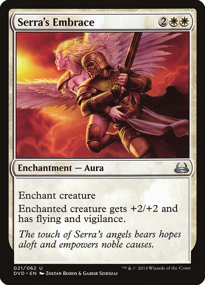 Serra's Embrace (Divine vs. Demonic) [Duel Decks Anthology] | Fandemonia Ltd