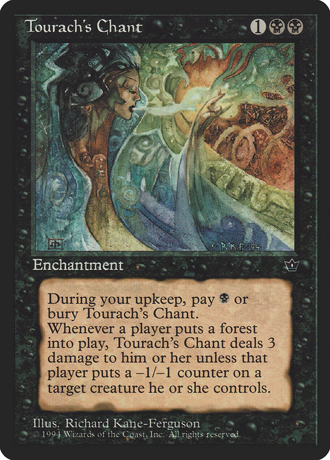 Tourach's Chant [Fallen Empires] | Fandemonia Ltd