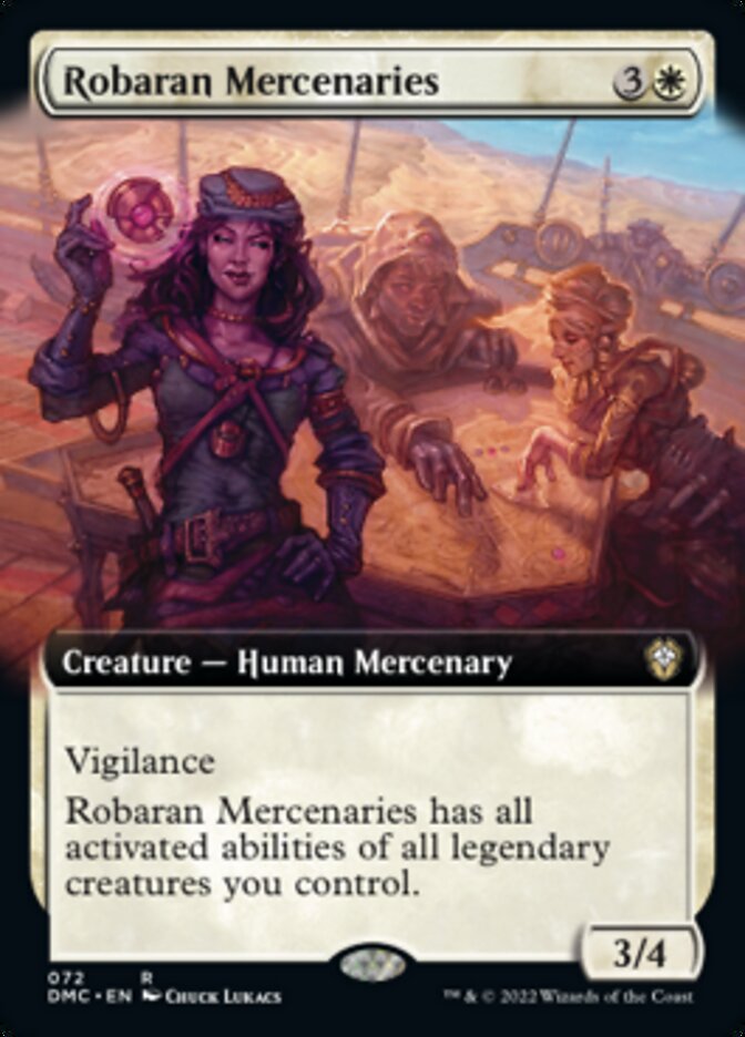 Robaran Mercenaries (Extended Art) [Dominaria United Commander] | Fandemonia Ltd