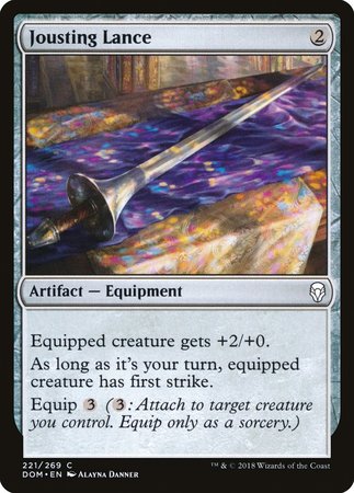 Jousting Lance [Dominaria] | Fandemonia Ltd