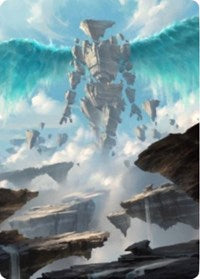 Celestial Colonnade Art Card [Zendikar Rising Art Series] | Fandemonia Ltd