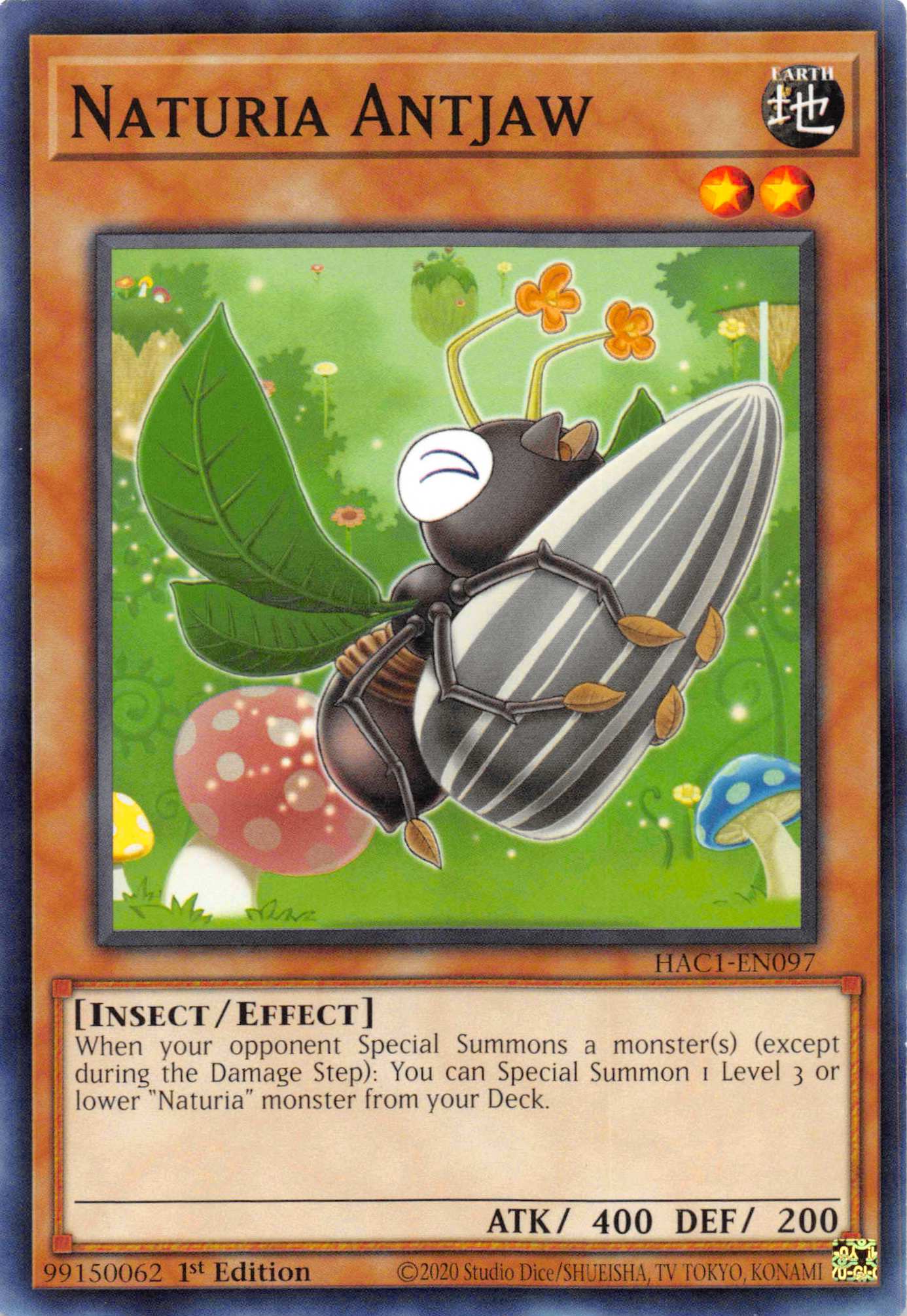 Naturia Antjaw [HAC1-EN097] Common | Fandemonia Ltd
