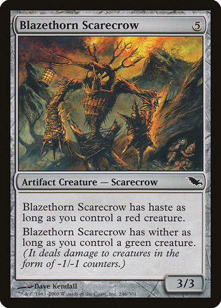 Blazethorn Scarecrow [Shadowmoor] | Fandemonia Ltd