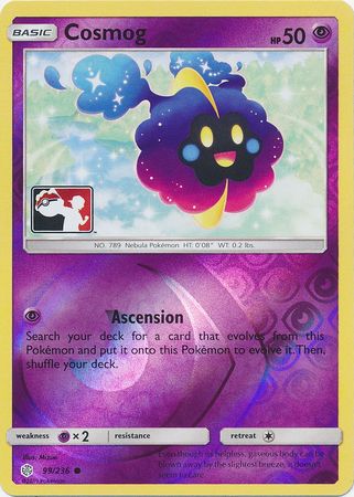 Cosmog (99/236) (Pokemon Club Special Print) [Sun & Moon: Cosmic Eclipse] | Fandemonia Ltd