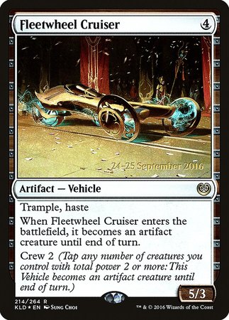 Fleetwheel Cruiser [Kaladesh Promos] | Fandemonia Ltd
