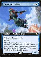 Thieving Skydiver (Extended Art) [Zendikar Rising] | Fandemonia Ltd