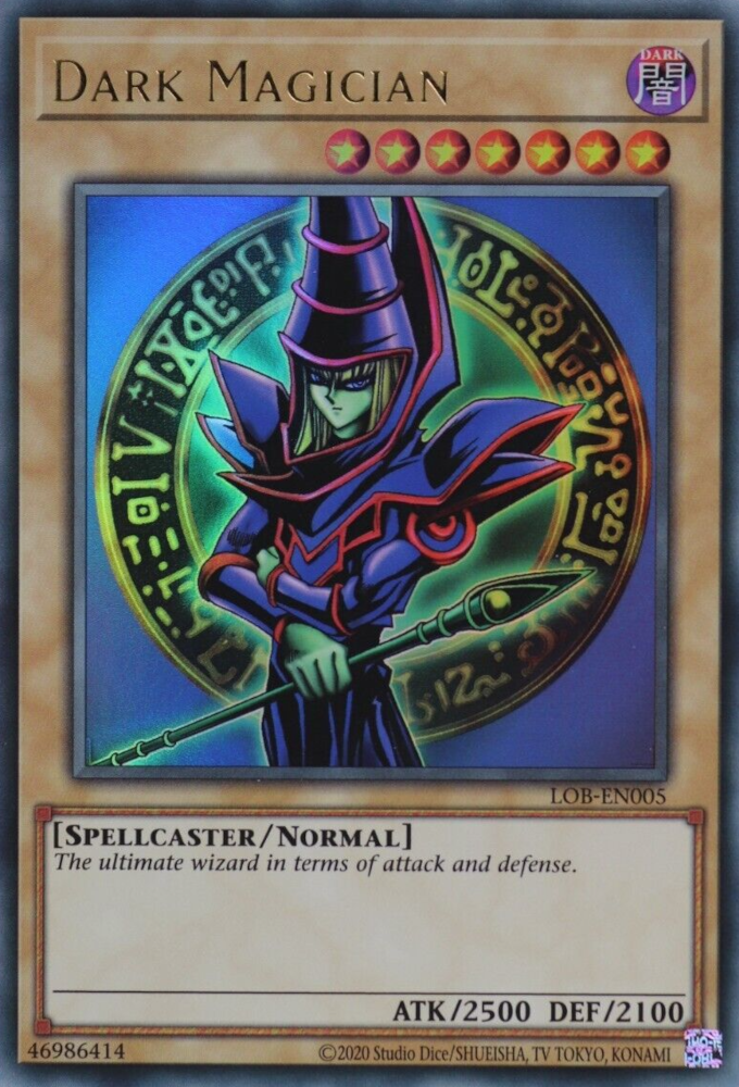 Dark Magician (25th Anniversary) [LOB-EN005] Ultra Rare | Fandemonia Ltd