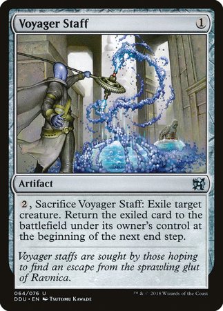 Voyager Staff [Duel Decks: Elves vs. Inventors] | Fandemonia Ltd
