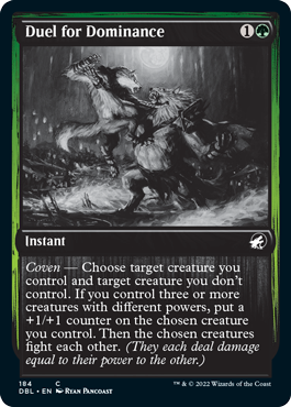 Duel for Dominance [Innistrad: Double Feature] | Fandemonia Ltd