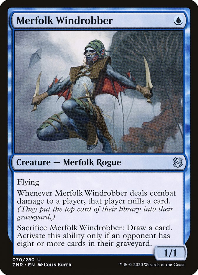 Merfolk Windrobber [Zendikar Rising] | Fandemonia Ltd