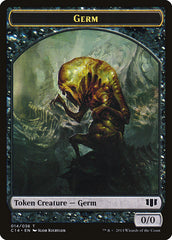Germ // Zombie (016/036) Double-sided Token [Commander 2014 Tokens] | Fandemonia Ltd