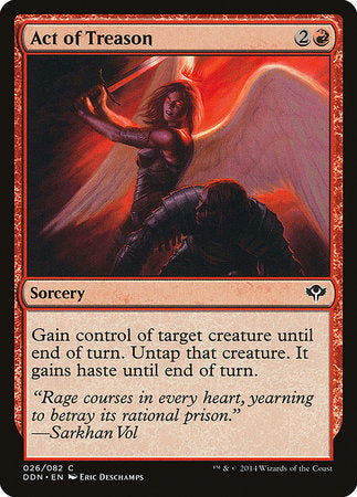 Act of Treason [Duel Decks: Speed vs. Cunning] | Fandemonia Ltd