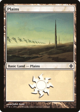 Plains (232) [Rise of the Eldrazi] | Fandemonia Ltd