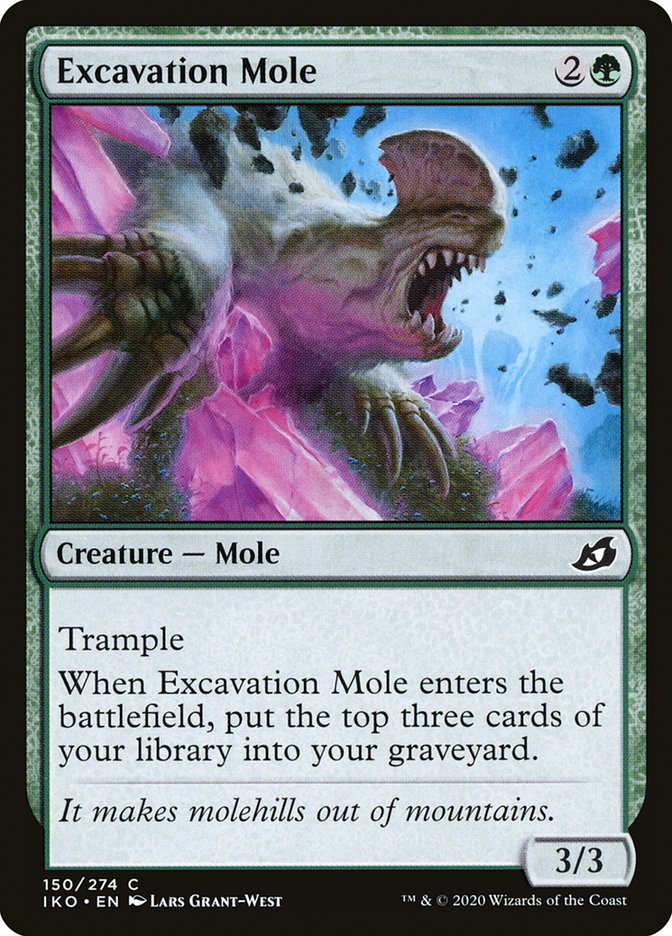 Excavation Mole [Ikoria: Lair of Behemoths] | Fandemonia Ltd