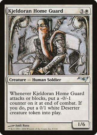 Kjeldoran Home Guard [Coldsnap Theme Decks] | Fandemonia Ltd