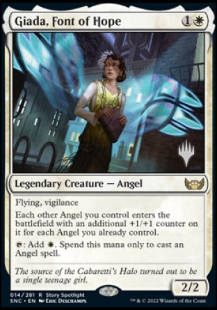 Giada, Font of Hope (Promo Pack) [Streets of New Capenna Promos] | Fandemonia Ltd