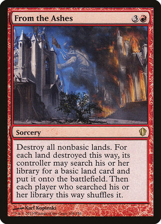 From the Ashes [Commander 2013] | Fandemonia Ltd