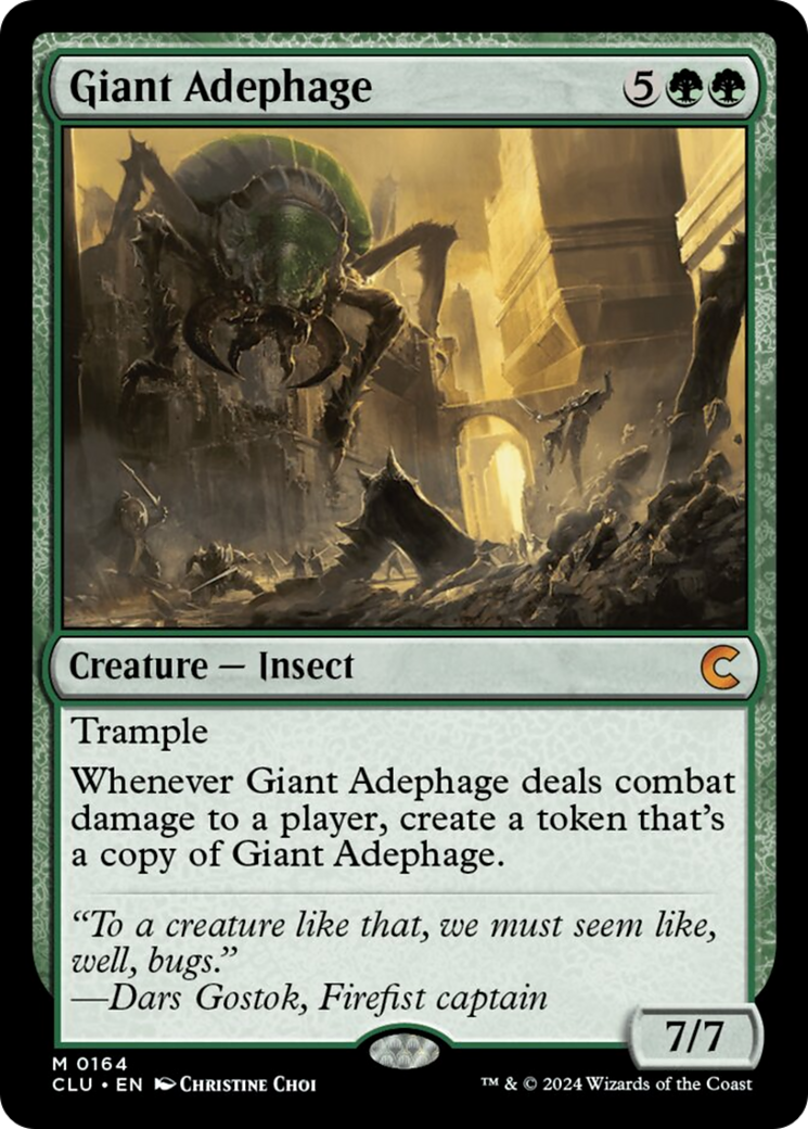 Giant Adephage [Ravnica: Clue Edition] | Fandemonia Ltd
