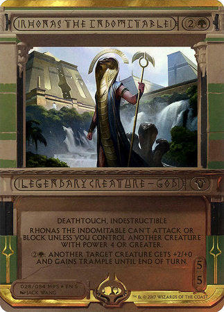 Rhonas the Indomitable [Amonkhet Invocations] | Fandemonia Ltd