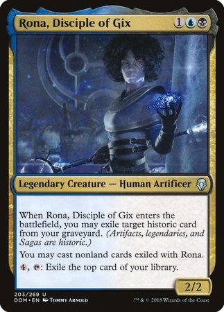 Rona, Disciple of Gix [Dominaria] | Fandemonia Ltd