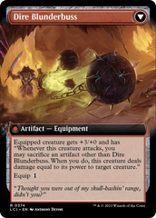 Dire Flail (Extended Art) [The Lost Caverns of Ixalan] | Fandemonia Ltd