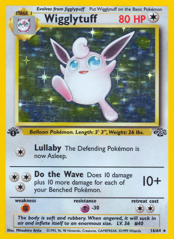 Wigglytuff (16/64) [Jungle 1st Edition] | Fandemonia Ltd