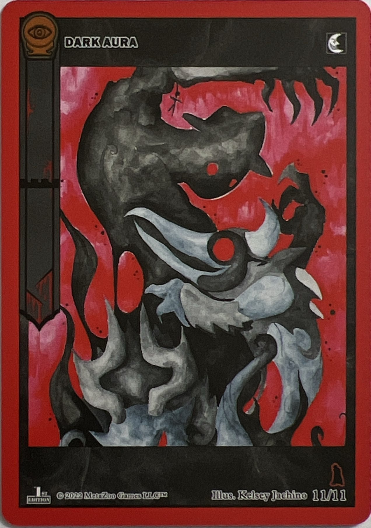 Dark Aura (Arthur Ford) [Seance: First Edition Release Event Deck] | Fandemonia Ltd