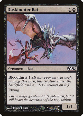 Duskhunter Bat [Magic 2012] | Fandemonia Ltd