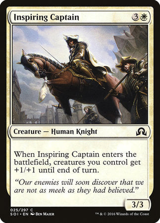 Inspiring Captain [Shadows over Innistrad] | Fandemonia Ltd