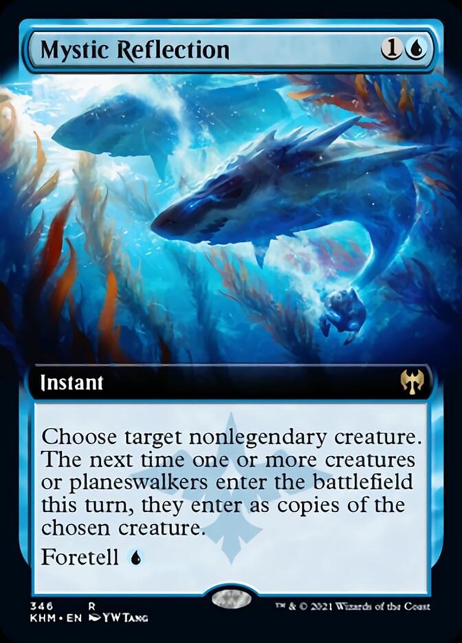 Mystic Reflection (Extended Art) [Kaldheim] | Fandemonia Ltd