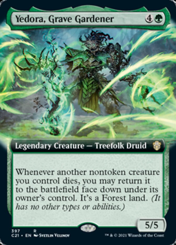 Yedora, Grave Gardener (Extended) [Commander 2021] | Fandemonia Ltd
