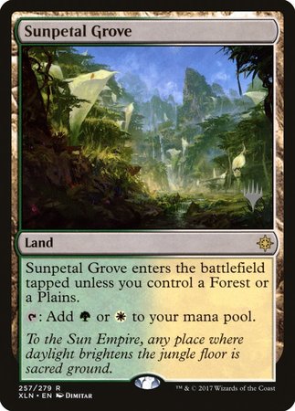 Sunpetal Grove [Ixalan Promos] | Fandemonia Ltd