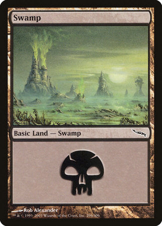 Swamp (296) [Mirrodin] | Fandemonia Ltd
