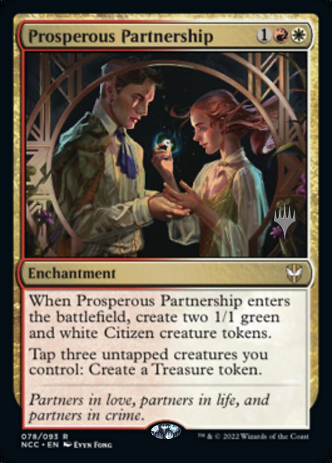 Prosperous Partnership (Promo Pack) [Streets of New Capenna Commander Promos] | Fandemonia Ltd
