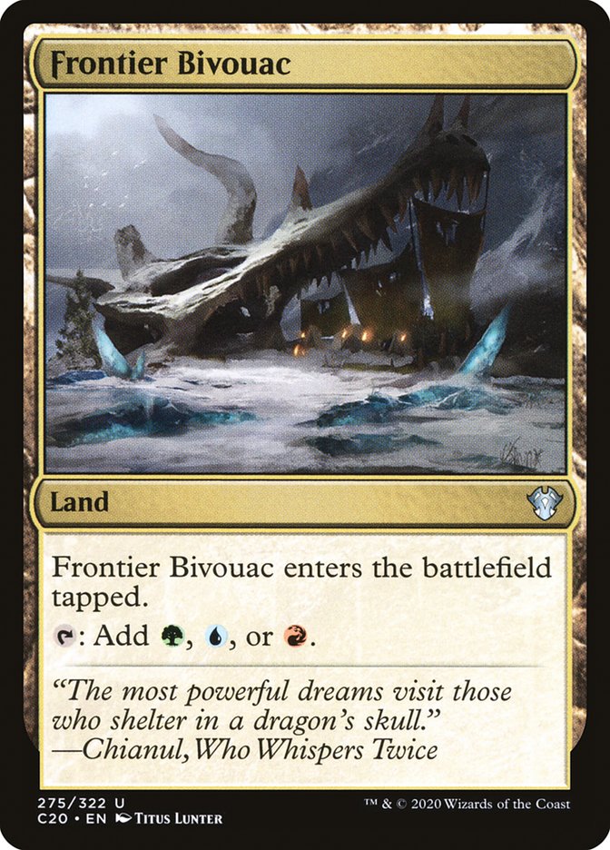Frontier Bivouac [Commander 2020] | Fandemonia Ltd