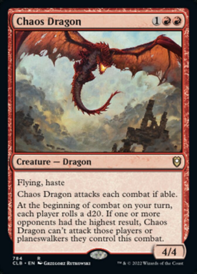 Chaos Dragon [Commander Legends: Battle for Baldur's Gate] | Fandemonia Ltd