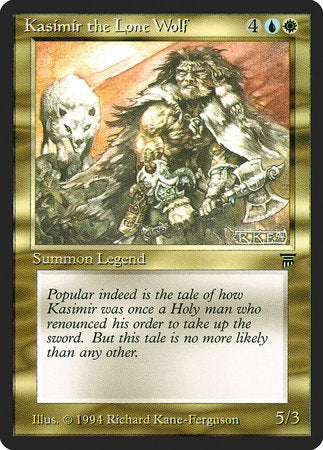 Kasimir the Lone Wolf [Legends] | Fandemonia Ltd