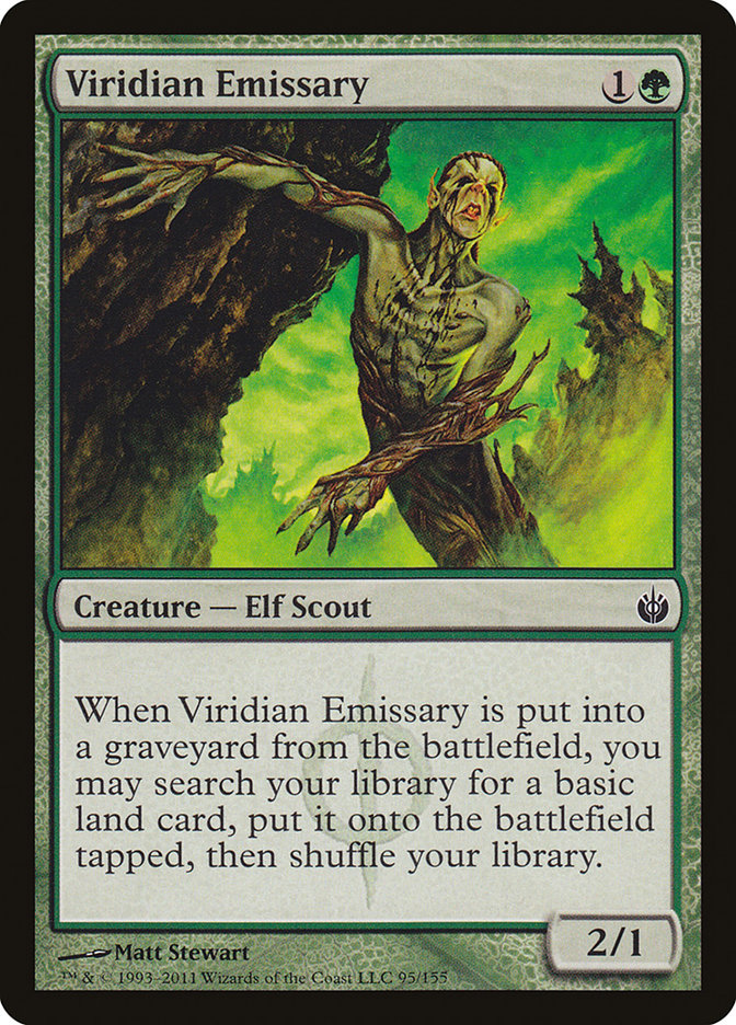 Viridian Emissary [Mirrodin Besieged] | Fandemonia Ltd