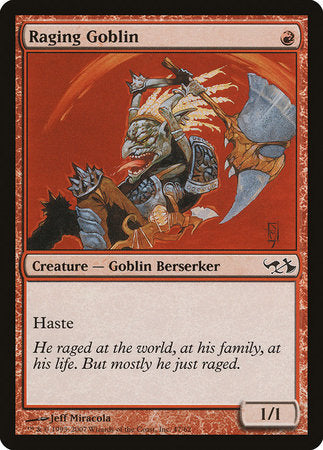 Raging Goblin [Duel Decks: Elves vs. Goblins] | Fandemonia Ltd