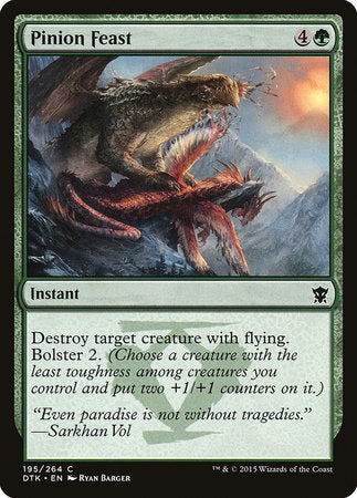Pinion Feast [Dragons of Tarkir] | Fandemonia Ltd