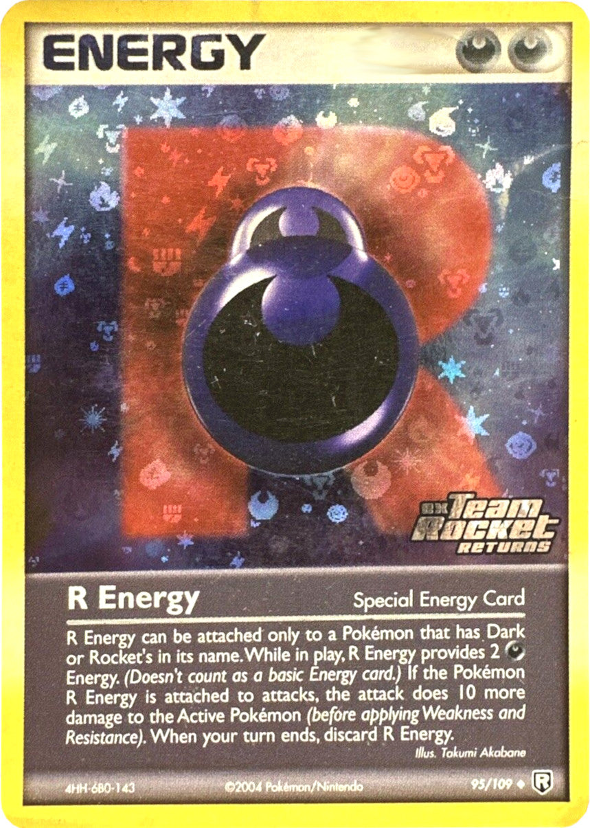 R Energy (95/109) (Stamped) [EX: Team Rocket Returns] | Fandemonia Ltd