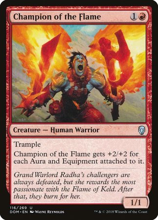 Champion of the Flame [Dominaria] | Fandemonia Ltd